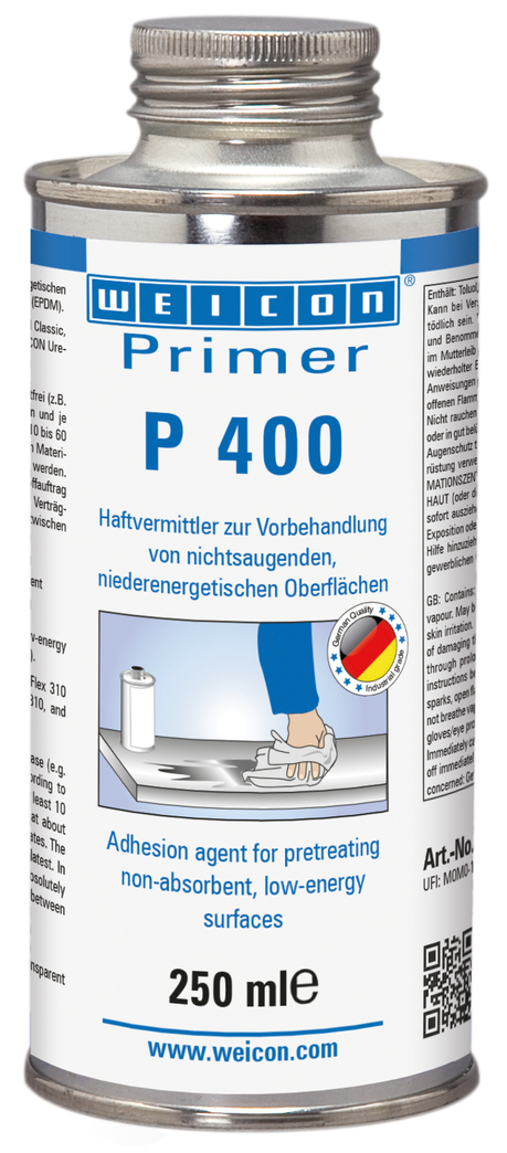 Primer P 400 | ตัวช่วยยึดติดสำหรับพลาสติกที่มีพลังงานผิวต่ำ