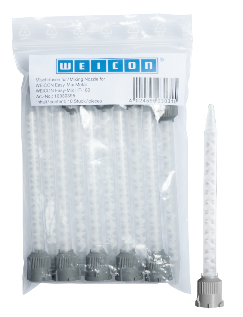 หัวฉีดผสม Helix  | หัวฉีดผสม Helix  B เหมาะสำหรับ Easy-Mix Metal, Easy-Mix HT 250 & Easy-Mix PE-PP 50