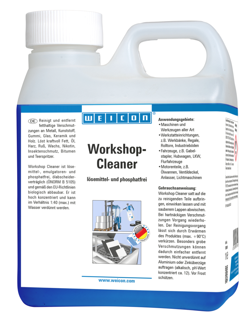 Workshop Cleaner | สารทำความสะอาดอเนกประสงค์ที่ปราศจากตัวทำละลาย