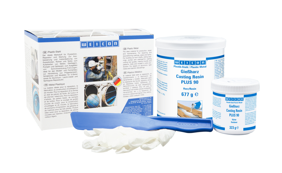 Casting Resin Plus 90 เรซินสำหรับงานหล่อโลหะ | อีพอกซีเรซินใสสำหรับการหล่อและการเคลือบ
