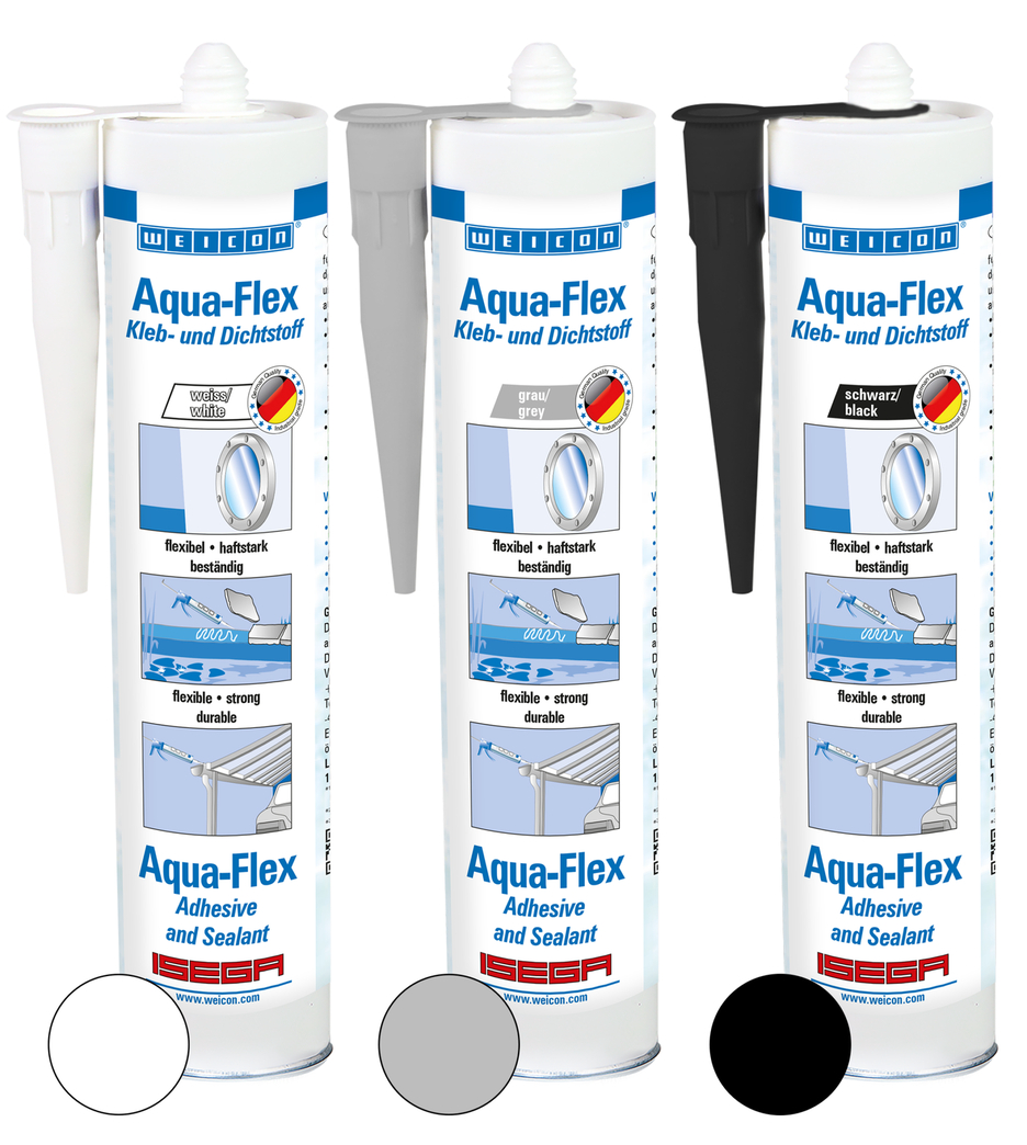 Aqua-Flex MS-โพลิเมอร์ | กาวและวัสดุยาแนวสำหรับพื้นผิวเปียกและชื้น บนพื้นฐาน MS-โพลิเมอร์