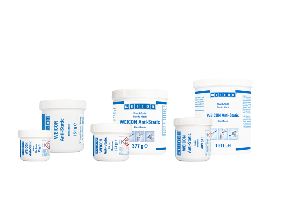 WEICON Anti-Static สารป้องกันไฟฟ้าสถิต | อีพอกซีเรซิน เติมเซรามิก สำหรับการเคลือบป้องกันไฟฟ้าสถิต