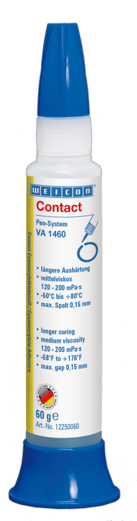 กาวไซยาโนอะคริเลต VA 1460 | กาวแห้งเร็วทนความชื้นที่มีความหนืดปานกลาง