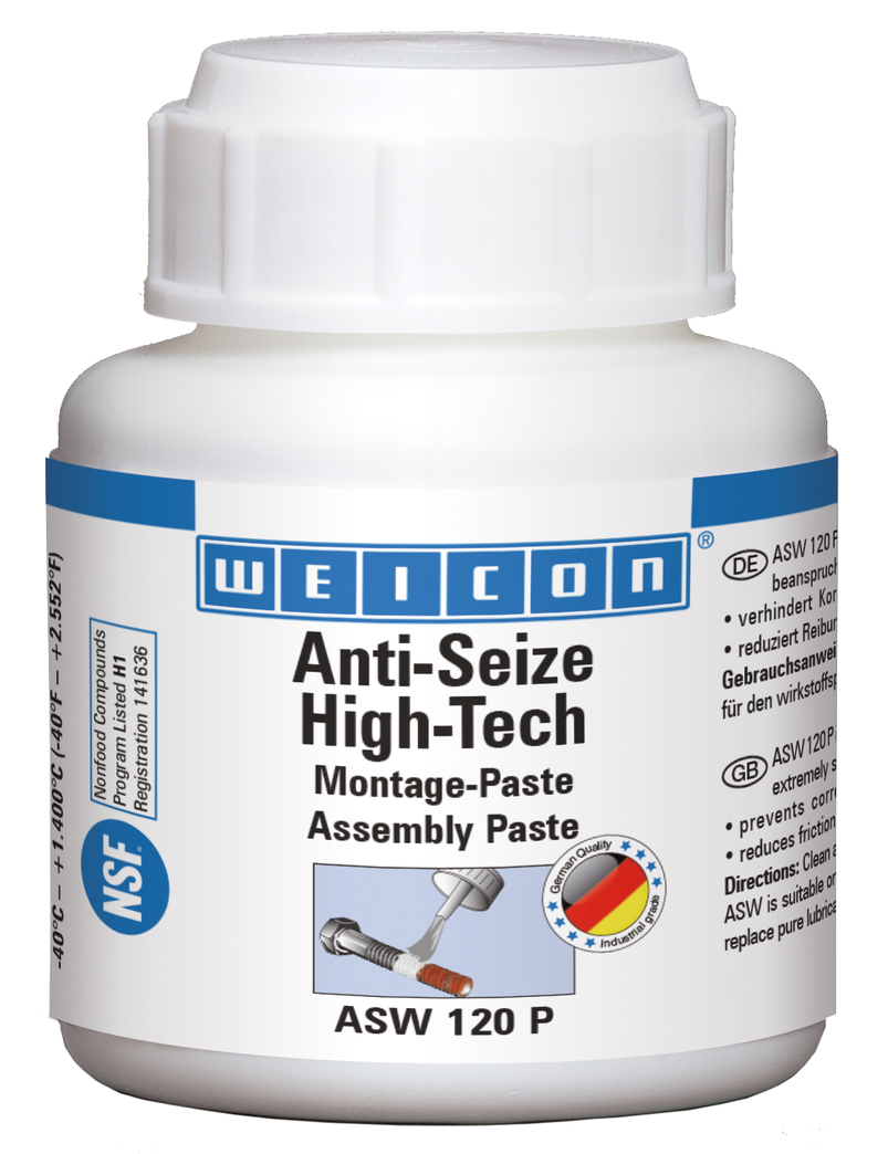 เพสต์ประกอบชิ้นงานป้องกันการจับยึดเทคโนโลยีสูง | เพสต์หล่อลื่นและปลดปล่อยชิ้นงานปราศจากโลหะ