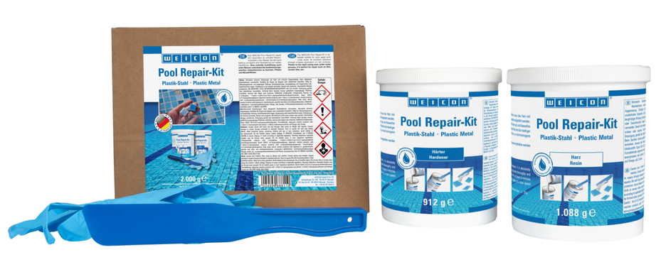 WEICON Pool Repair-Kit | ซ่อมแซมได้รวดเร็ว แม้ใต้น้ำ