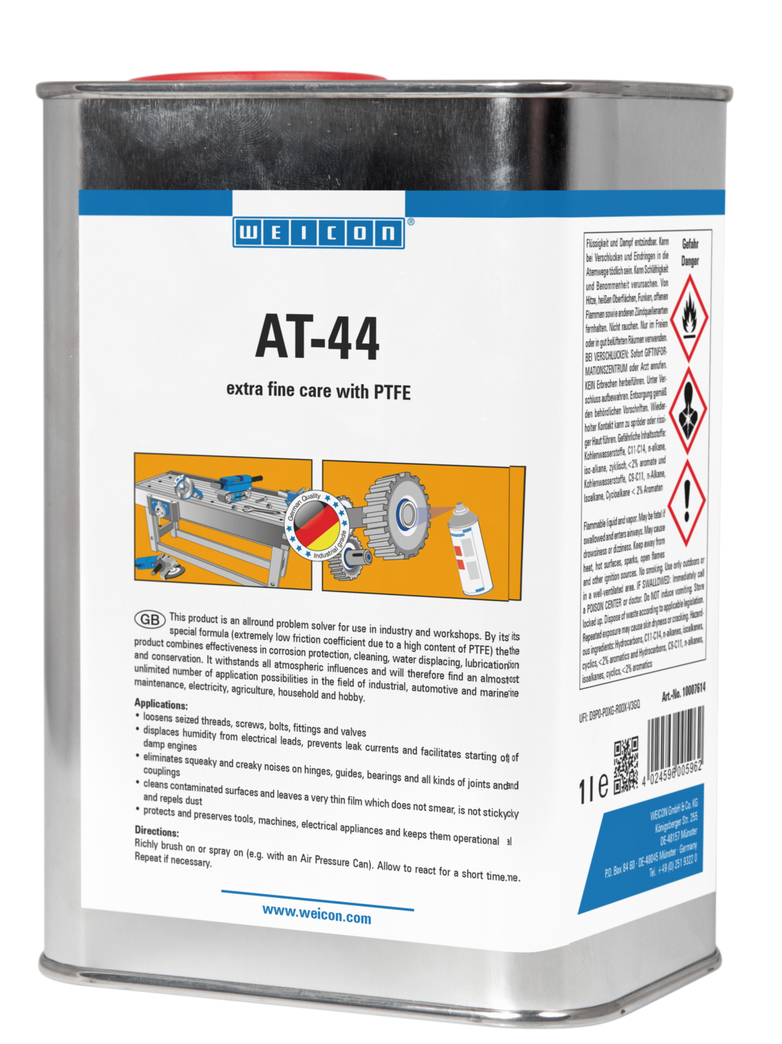 AT-44 | สเปรย์อเนกประสงค์ผสม PTFE ปราศจากซิลิโคน