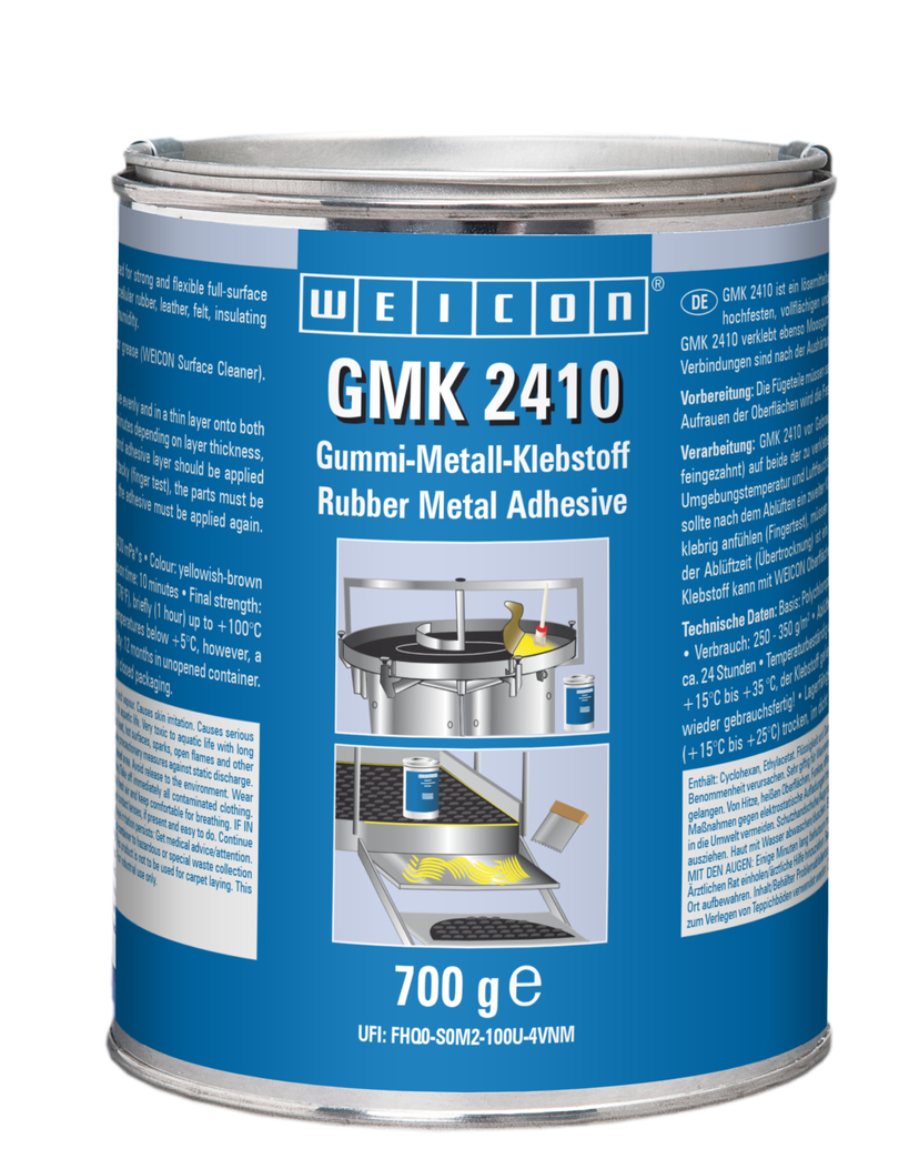 กาวติดผิว GMK 2410 | กาวยาง-โลหะ 1C ที่มีความแข็งแรงสูงและแห้งเร็ว