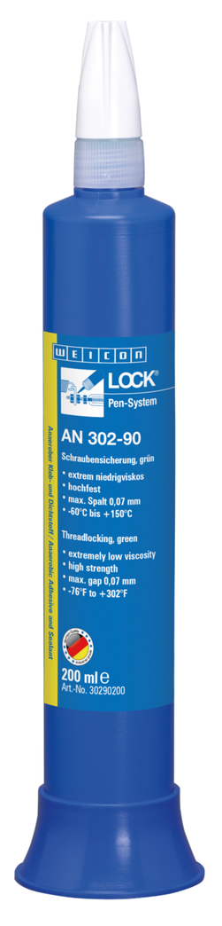 WEICONLOCK® AN 302-90 กาวล็อกเกลียว | ความแข็งแรงสูง, ความเข้มข้นต่ำมาก