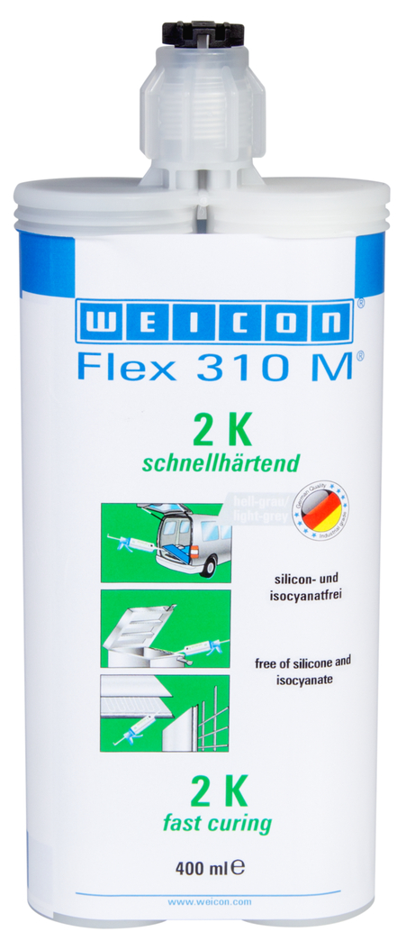Flex 310 M® 2 K | กาวยืดหยุ่นบนพื้นฐานโพลิเมอร์ไฮบริด ชนิดแห้งเร็ว