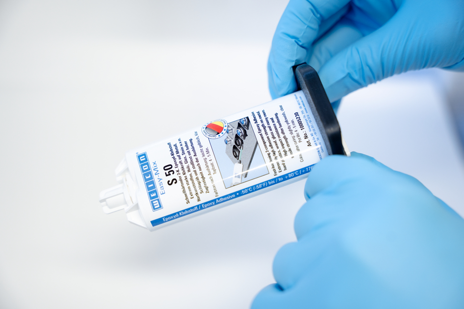 WEICON เครื่องพ่นแบบใช้มือ | WEICON Manual Dispenser สำหรับตลับขนาด 50 มล. – อัตราส่วนการผสม 1:1 และ 2:1