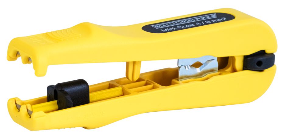 Mini-Solar 4/6 mm² | สำหรับการลอกและการลอกสายโฟโตโวลตาอิกทั่วไป I ช่วงการทำงาน 4.0 & 6.0 mm²