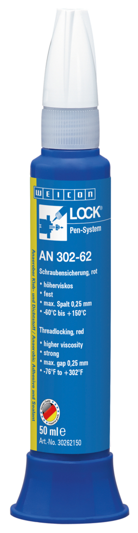 WEICONLOCK® AN 302-62 กาวล็อกเกลียว | แข็งแรง, ความเข้มข้นสูง