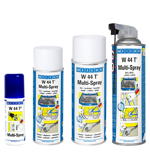 W 44 T®  สเปรย์อเนกประสงค์ | น้ำมันหล่อลื่นและน้ำมันอเนกประสงค์ที่มีฟังก์ชัน 5 ประการ
