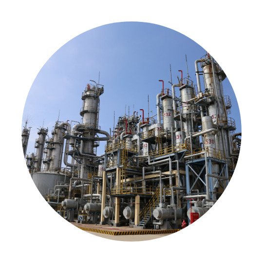 Oil and gas plant