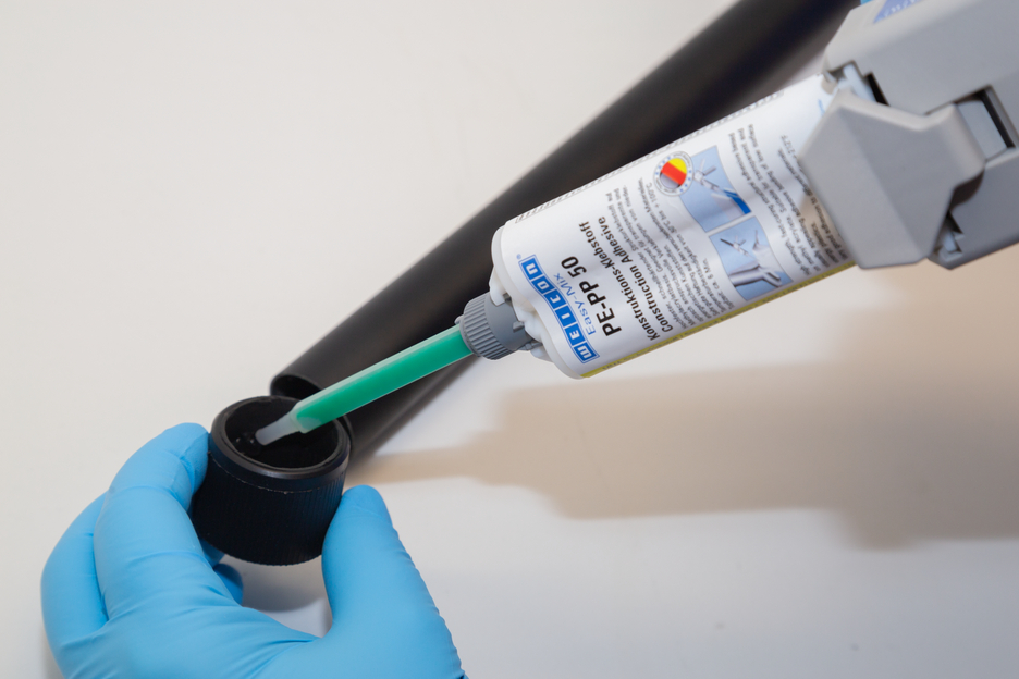 กาวอะครีลิกสำหรับโครงสร้าง  ผสมง่าย PE-PP 50 | กาวสำหรับโครงสร้าง  ที่ใช้เมทิลอะคริเลต    สำหรับพลาสติกชนิดพิเศษ