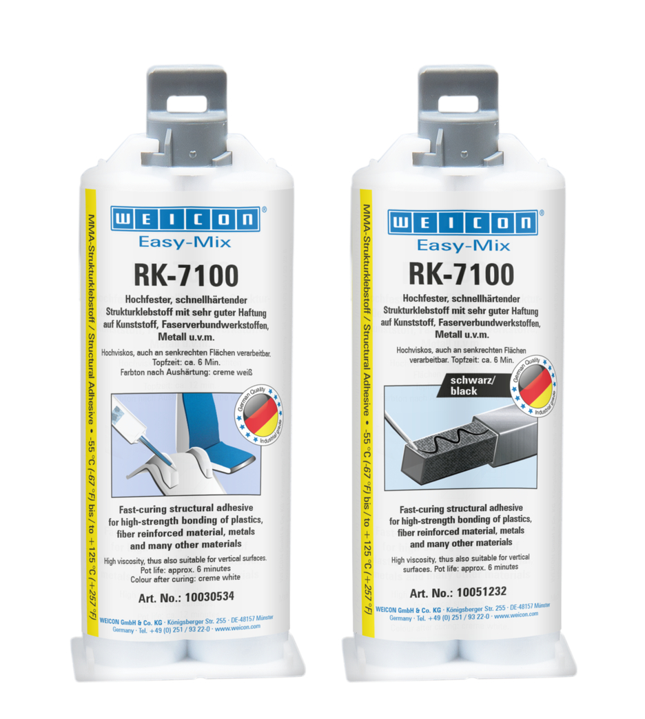 กาวอะครีลิกสำหรับโครงสร้าง  ผสมง่าย  RK-7100 | กาวอะครีลิกสำหรับโครงสร้าง แห้งเร็ว
