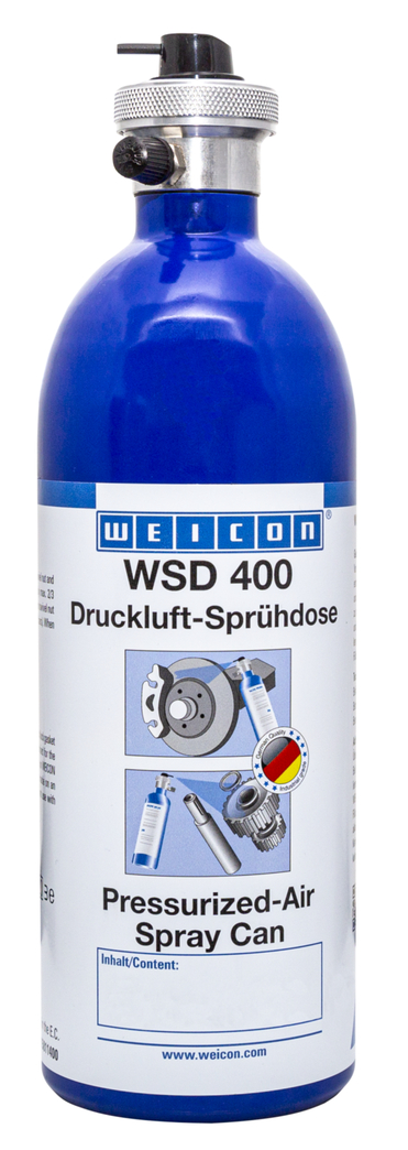 WSD 400 กระป๋องสเปรย์ลมแรงดัน | สามารถเติมได้