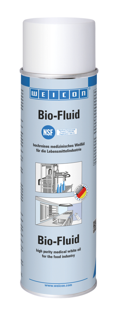 Bio-Fluid | น้ำมันหล่อลื่นและบำรุงรักษาสำหรับอุตสาหกรรมอาหาร | ได้รับการขึ้นทะเบียน NSF H1