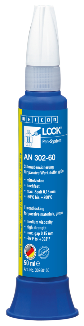 WEICONLOCK® AN 302-60 กาวล็อกเกลียว | สำหรับตัวต้านทาน, ความแข็งแรงสูง