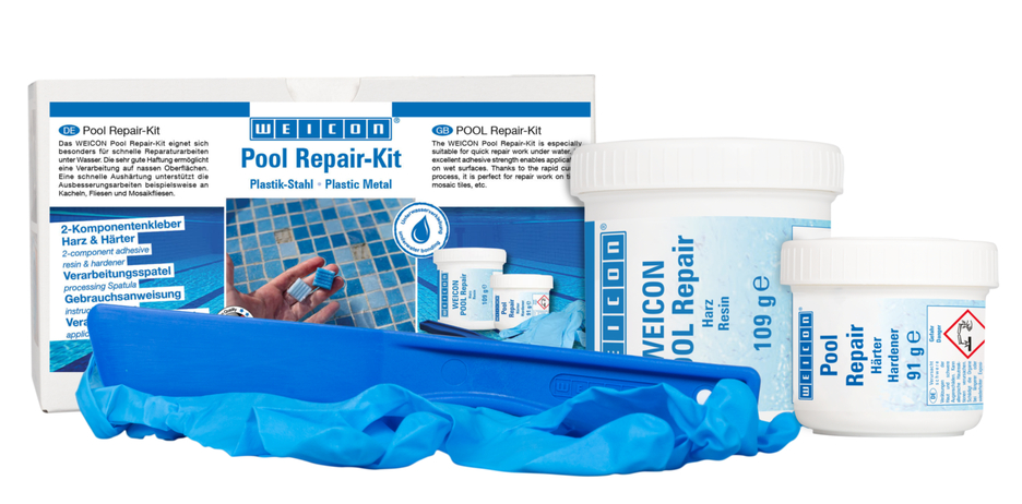 WEICON Pool Repair-Kit | ซ่อมแซมได้รวดเร็ว แม้ใต้น้ำ