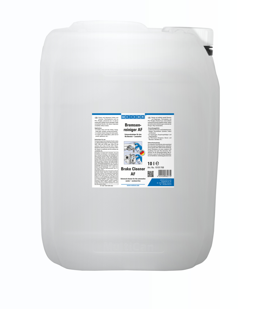 WEICON Brake Cleaner AF | น้ำยาทำความสะอาดอเนกประสงค์ปราศจากอะซีโตน สำหรับอุตสาหกรรมยานยนต์