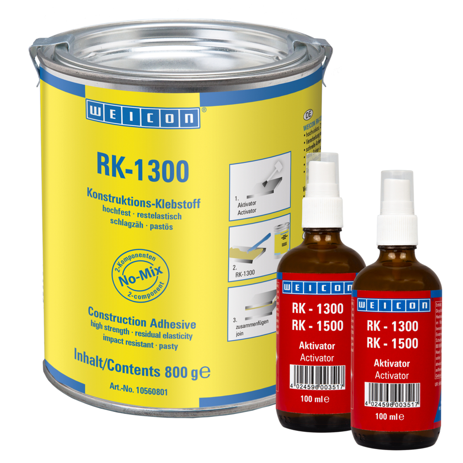 RK-1300 กาวอะครีลิกสำหรับโครงสร้าง | กาวอะครีลิกสำหรับโครงสร้าง, กาวไม่ต้องผสม เนื้อครีม