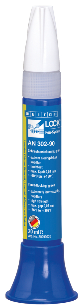 WEICONLOCK® AN 302-90 กาวล็อกเกลียว | ความแข็งแรงสูง, ความเข้มข้นต่ำมาก