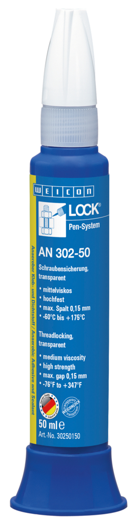 WEICONLOCK® AN 302-50 ล็อกเกลียวและสตัดโบลต์ | ความแข็งแรงสูง, ความเข้มข้นปานกลาง