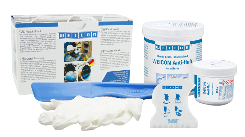 WEICON Anti-Stickสารป้องกันการยึดติด | อีพอกซีเรซิน แบบฉีดพ่นได้เพื่อป้องกันการสึกหรอพร้อมคุณสมบัติป้องกันการเกาะติด
