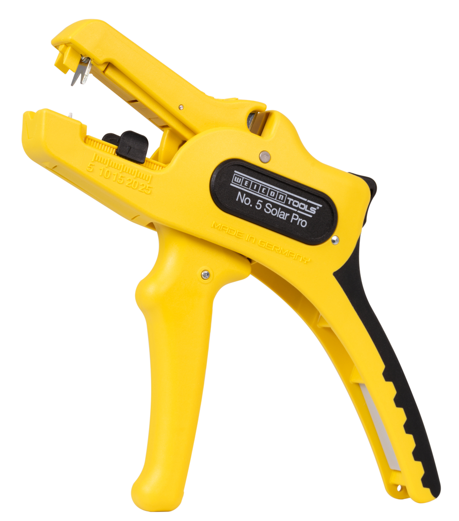 เครื่องปอกสายไฟ No. 5 Solar Pro | สำหรับการปอกและลอกสายไฟโซลาร์เซลล์ทั่วไปที่มีหน้าตัด 1.5–10 มม.²