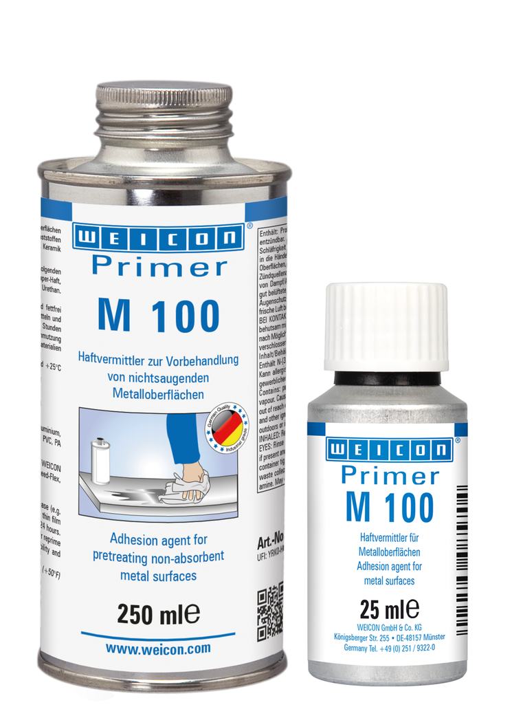 Primer M 100 | ตัวช่วยยึดติดสำหรับพื้นผิวโลหะที่ไม่ดูดซึม