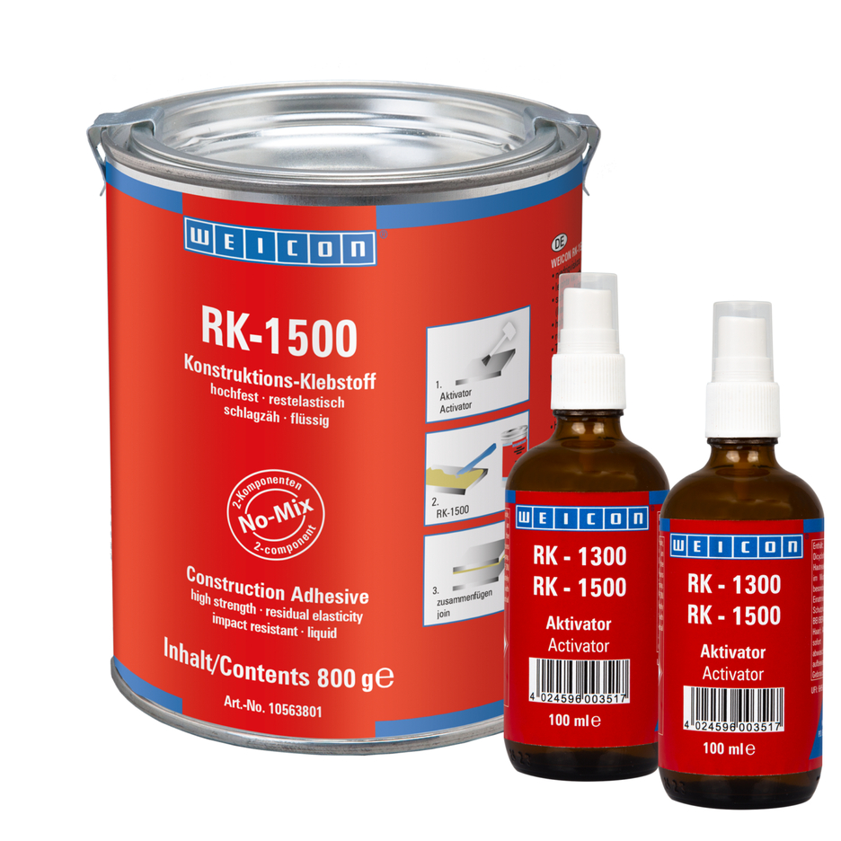 กาวอะครีลิกสำหรับโครงสร้าง  RK-1500 | กาวอะครีลิกสำหรับโครงสร้าง, , กาวไม่ต้องผสม เนื้อเหลว