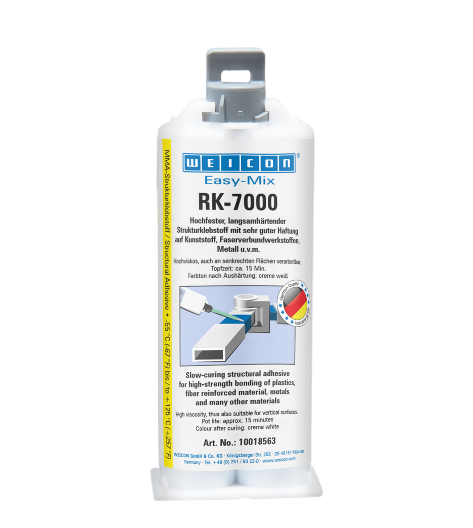 กาวอะครีลิกสำหรับโครงสร้าง ผสมง่าย  RK-7000 | กาวอะครีลิกสำหรับโครงสร้าง แห้งช้า